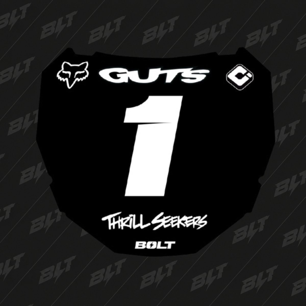 Customizable Odi Plate Decal